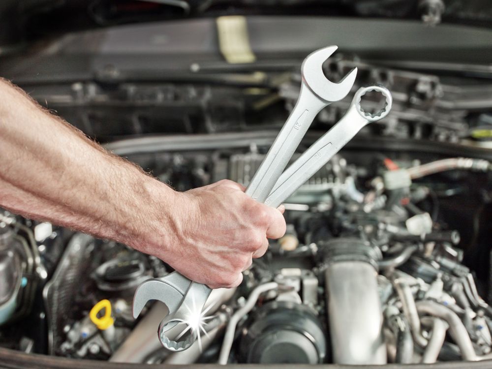 Magazzino ricambi auto